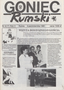 Goniec Rumski, 1991, nr 8
