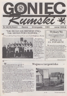 Goniec Rumski, 1991, nr 10