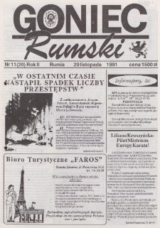 Goniec Rumski, 1991, nr 11