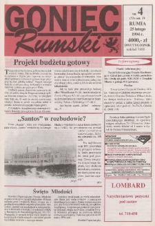 Goniec Rumski, 1994, nr 4
