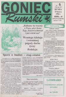 Goniec Rumski, 1994, nr 6