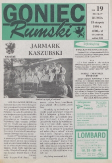 Goniec Rumski, 1994, nr 19