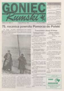 Goniec Rumski, 1995, nr 6