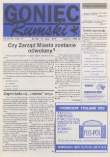 Goniec Rumski, 1995, nr 8
