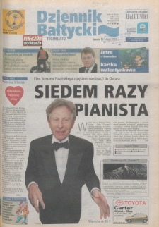 Dziennik Bałtycki, 2003, nr 36