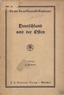 Deutschland und der Osten