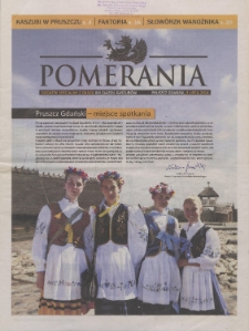 Pomerania : dodatek specjalny z okazji Zjazdu Kaszubów w Pruszczu Gdańskim, 5.07.2014 r.