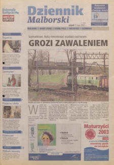 Dziennik Malborski, 2003, nr 18