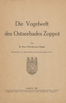Die Vogelwelt des Ostseebades Zoppot