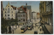 Dortmund. Briick-Strasse und Markt.