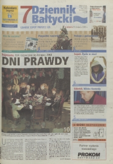 7 Dziennik Bałtycki, 2003, nr 261A