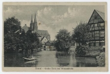 Soest- Gro&szlig;er Teich mit Wiesenkirche