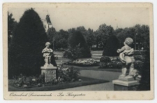 Ostseebad Swinem&uuml;nde. Im Kurgarten