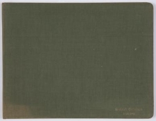 Sketchbook with drawings of architectural elements and furnishings of the Cure House in Sopot and Oliwa Cathedral