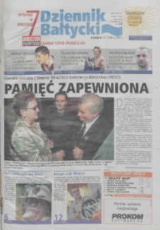 7 Dziennik Bałtycki, 2003, nr 196A [właśc. 202A]