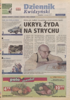 Dziennik Kwidzyński, 2003, nr 33