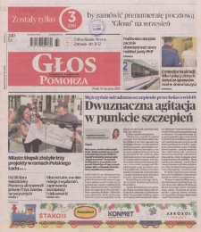 Głos Pomorza, 2021, sierpień, nr 191