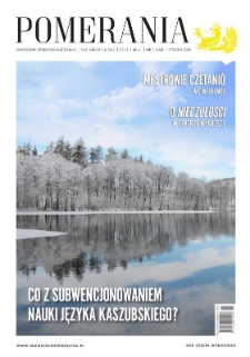 Pomerania : miesięcznik społeczno-kulturalny, 2022, nr 1