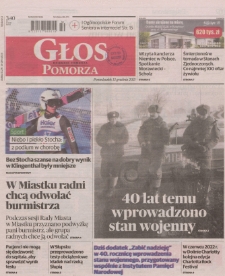 Głos Pomorza, 2021, grudzień, nr 289