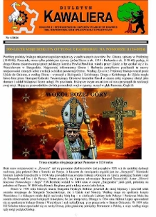 Kawaliera : biuletyn Koła nr 21, 2024, nr 1
