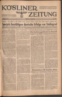 K&ouml;sliner Zeitung [1942-09] Nr. 254