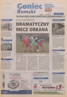 Goniec Rumski, 2003, nr 12