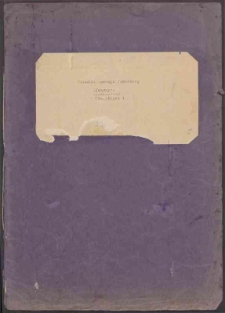 Kroniki Agencji Pocztowej w Gł&oacute;wczycach. Obw. Słupsk 1