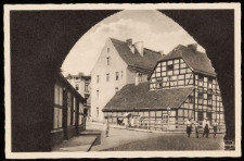 View from under the Mill Gate towards the town of Stolp