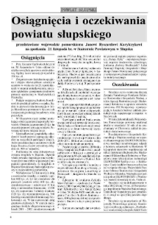 Powiat Słupski : biutetyn informacyjny, 2001, nr 9