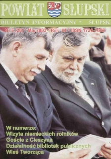 Powiat Słupski : biutetyn informacyjny, 2003, nr 5 (26)