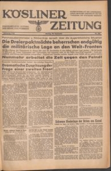 K&ouml;sliner Zeitung [1942-09] Nr. 268