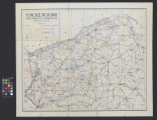 Western Pomerania : communication and administrative map