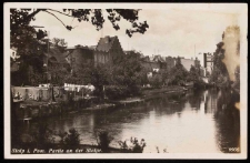 Witches' Tower and the left bank of the river in Stolp
