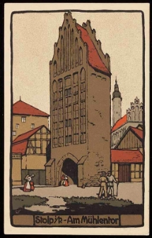 Brama Młyńska w Stolpie