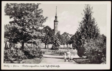 Ogr&oacute;d r&oacute;żany w Stolpie