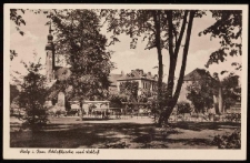 Kości&oacute;ł zamkowy i zamek w Stolpie