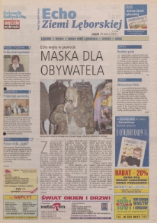 Echo Ziemi Lęborskiej, 2003, nr 13