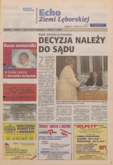 Echo Ziemi Lęborskiej, 2003, nr 43