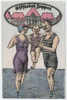 Poczt&oacute;wka, Ostseebad Zoppot