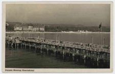 Poczt&oacute;wka fotograficzna, Zoppot. Seesteg. Kasinohotel