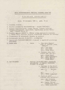 XXIII International Song Festival Sopot '86