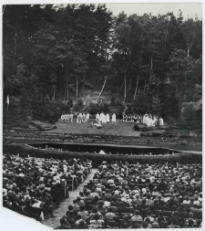 Performance at the Forest Opera in Sopot, R. Wagner "Persival"