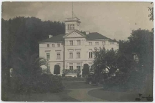 Poczt&oacute;wka fotograficzna, budynek/willa rodziny Herbst