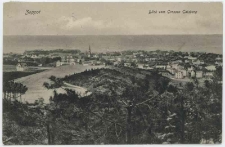Postcard, Zoppot. Blick vom Grossen Gaisberg