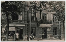 Poczt&oacute;wka fotograficzna, widok na kamienice