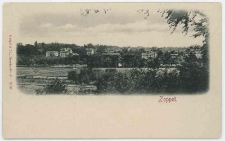 Poczt&oacute;wka, Zoppot-widok na zabudowania