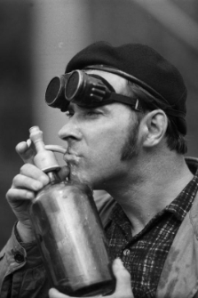 Welder Antoni Wr&oacute;blewski employee of &lsquo;Alka&rsquo; in Słupsk