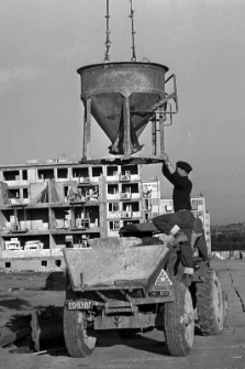 Władysława IV Street in Słupsk - construction of a housing estate