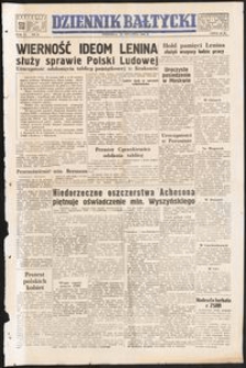 Dziennik Bałtycki 1950/01 Rok VI Nr 22