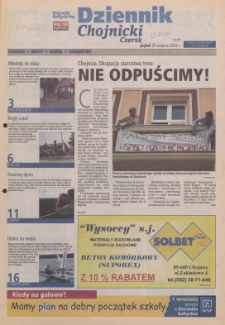 Dziennik Chojnicki, 2003, nr 35